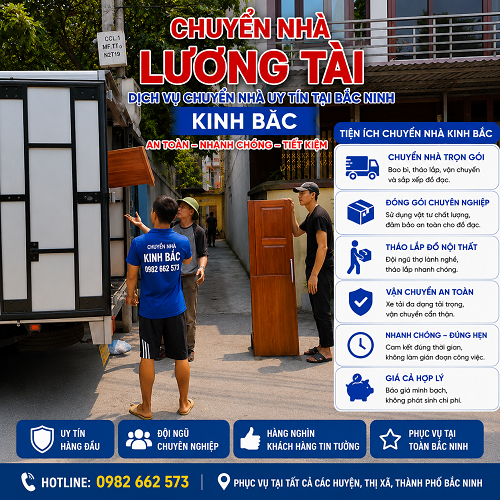 Dịch Vụ Chuyển Nhà Trọn Gói tại Lương Tài Bắc Ninh